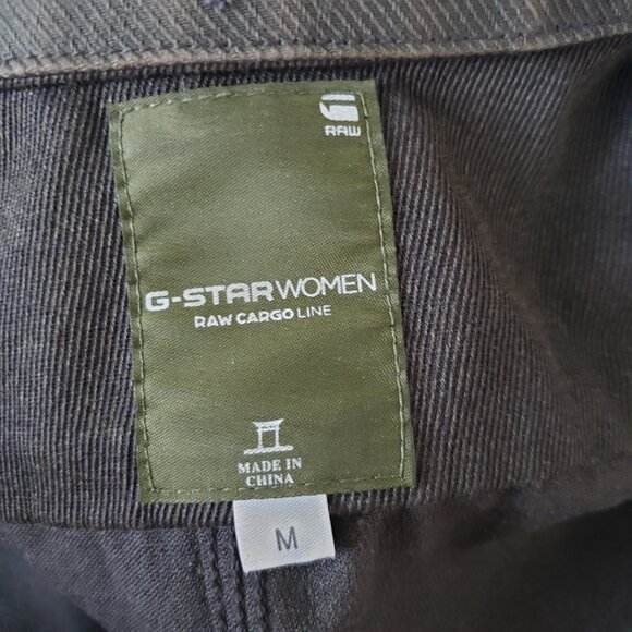 G Star Raw Cargo Line Crusader Overshirt in Khaki - Picture 11 of 13
